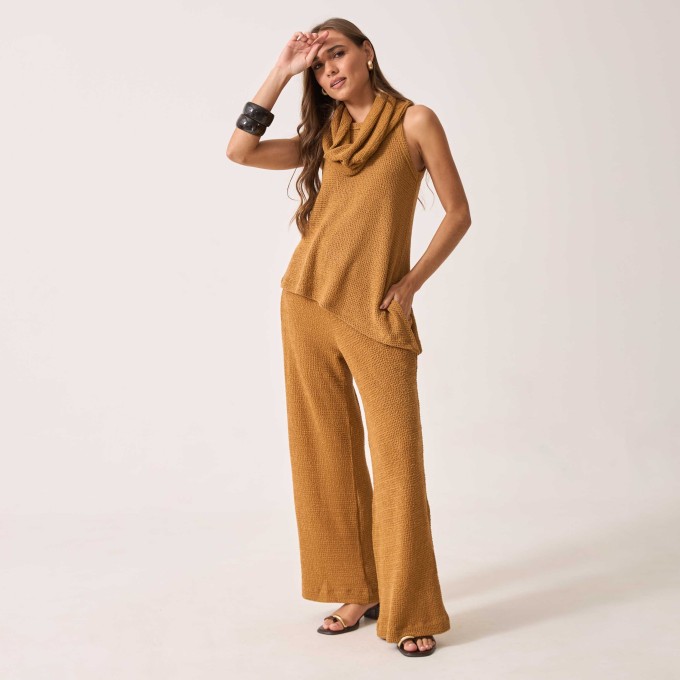 Blusa Malha Bouclê Bella